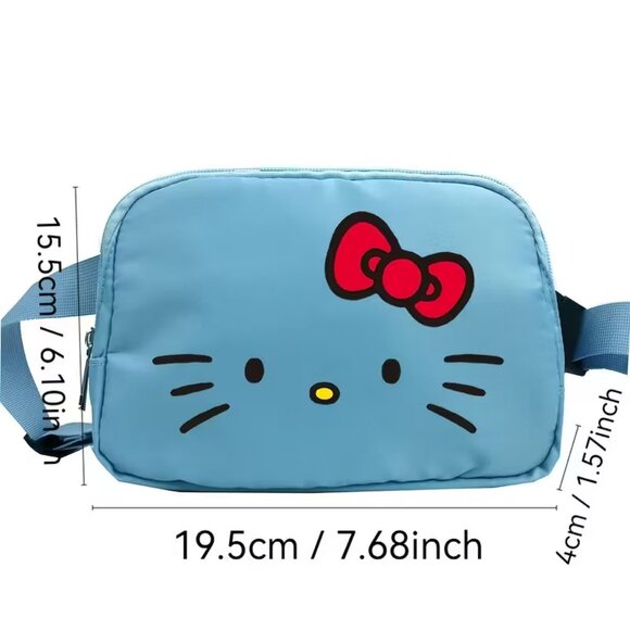 CUTE HELLO KITTY SHOULDER WAIT BAG - Picture 2 of 2